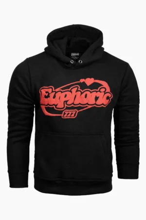 Euphoric Puff Bred Print Hoodie