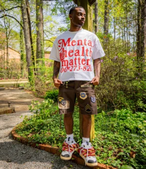 Mental Health Matters Red Tee