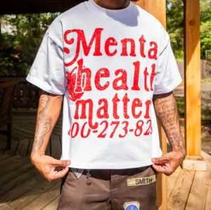 Mental Health Matters Red Tee